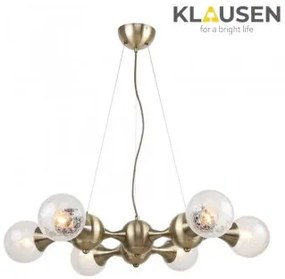 Suspensie moderna 6 becuri E14 CYCLONE KL116000 KLAUSEN
