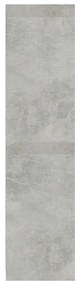 Sifonier cu sertare, gri beton, 50x50x200 cm, PAL Gri beton, 1