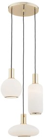 Lustra cu 3 Pendule design modern SAGUNTO