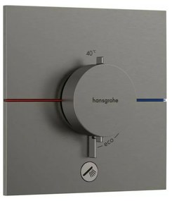 Baterie dus termostatata incastrata crom periat Hansgrohe ShowerSelect Comfort E 1 functie si iesire suplimentara