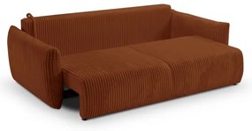 Canapea extensibilă FRIDA, 2 locuri, maro