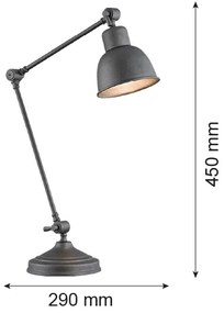 Argon 3195 - Lampa de masa EUFRAT 1xE27/15W/230V