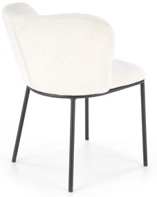 Scaun tapitat K518 crem