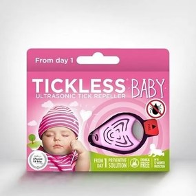 TICKLESS® BABY Repelent ultrasonic pentru copii,roz