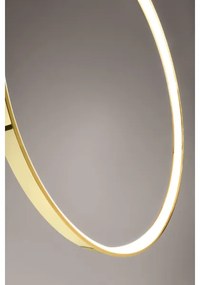 Lustră LED pe cablu RIO LED/50W/230V CRI90 3000K d. 78 cm auriu Thoro TH.248