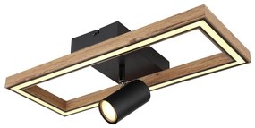 Plafoniera LED design indistrial Mandera negru