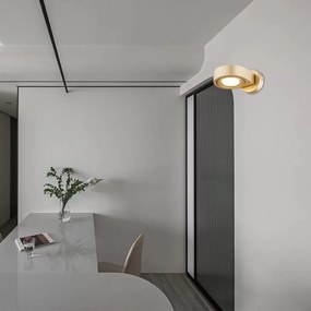 Aplica cu spot directionabil LOTUS 8899 auriu