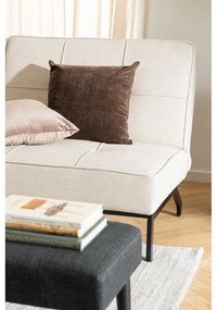 Canapea bej extensibilă 198 cm Perugia – Actona