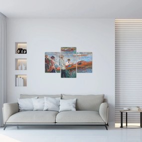 Tablou - Auguste Renoir, Oarsmen at Chatou, reproducere (90x60 cm)