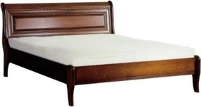 Pat lemn masiv nuc Ravino 140/160/180x200 cm - 180x200