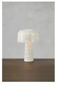 Veioză albă cu abajur din metal (înălțime 38 cm) Verbera – Markslöjd