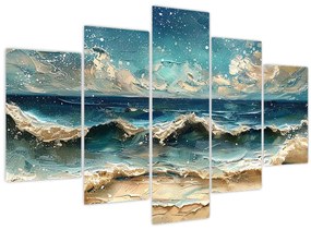 Tablou - Pictura mării (150x105 cm)