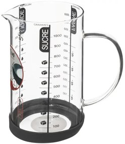 Cana gradata Silitop, sticla, 1 litru