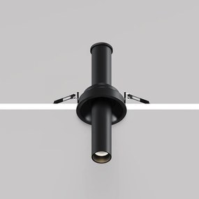 Spot LED incastrabil rotativ retractabil Focus T negru