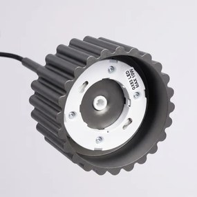 Sollux SL.2677 - Lustră suspendată pe cablu AURA 1xGX53/10W/230V neagră