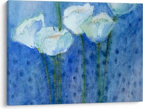 Tablou - Lalele albe (70x50 cm)
