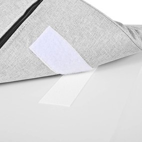 3-Dulap pentru pantofi, cu sertar și șezut tapițat, 90x35x74,5 cm, Alb