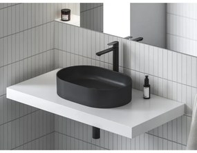 Ravak X070459 - Baterie pentru lavoar CHROME 30,3 cm, neagră