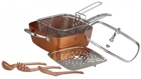 Tigaie multifunctionala patrata (Fryer) Le Chef Line Blaumann BL 3367 3T