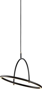 Halo Design 749539 - Pendul LED TILT, dimabil, 40W/230V, Ø 40 cm, negru