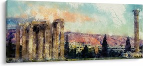 Tablou - Acropole, Atena, Grecia (120x50 cm)
