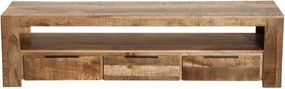 Comoda TV industrial style Iron Craft mango natur, 170cm