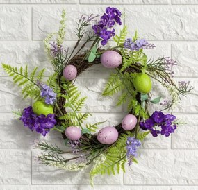 Decor Paste Coronita cu oua, SPRING, 25cm