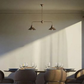 Lustra stil industrial din alama personalizabila Alice