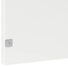 Boxie 1 ușă dulap de perete 80x40x37 cm alb