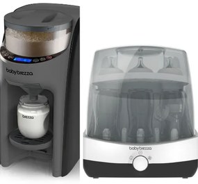 Pachet BebeStart - Espressor Formula Pro Advanced Charcoal + Sterilizator SuperFast