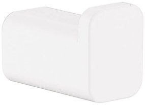 Cuier simplu Hansgrohe AddStoris alb mat