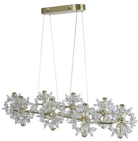 Lustra LED suspendata cristal design lux elegant BELLE