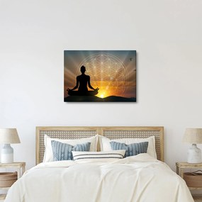 Tablou cu meditație (70x50 cm)