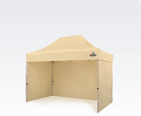 Cort petrecere 2x3m - cu 3 pereți - Bej
