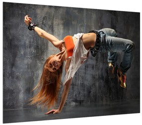 Tablou cu dansatoarea street dance (70x50 cm), în 40 de alte dimensiuni noi