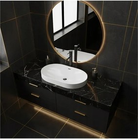 Lavoar pe blat BASARO TERRA alb