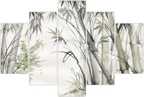 Tablou - Bambuși,desen (150x105 cm)