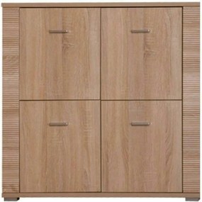 Comoda GRAND tip 10, stejar sonoma, PAL, 93x39x96 cm