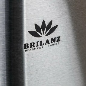 Coș sortare deșeuri Brilanz Savery, 2 x 20 l, inox, 40 l