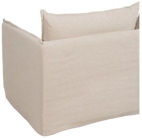 Canapea crem cu tapițerie din in 180 cm – Ixia