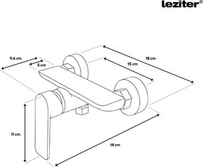 Auri robinet de duș crom