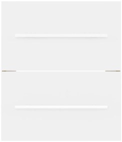 Dulap de chiuveta,alb, stejar Sonoma, 41x38,5x48 cm, PAL alb si stejar sonoma, fara oglinda, 1