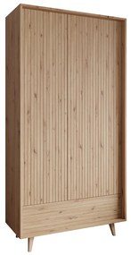 Dulap de haine Treksona 2D1SZ (Stejar artisan) . 1105833