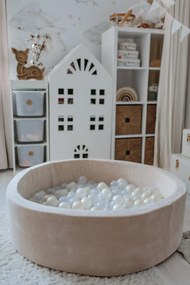 Piscina cu bile Latte 110x30 cm