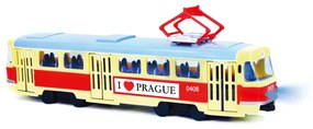 Tramvai Tatra T3, anunță stațiile în limba cehă, 28 cm - PRAGUE