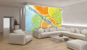 Fototapet - Bucătărie cu fructe (152,5x104 cm)