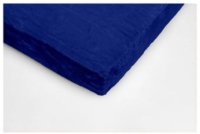 Cearșaf din micromicropluș My House, 180 x 200 cm, albastru închis