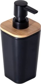 Dozator de sapun NATUREO 200 ml, negru