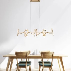 Lustră LED pe cablu dimabilă CURLS LED/40,8W/230V Leuchten Direkt 19033-60