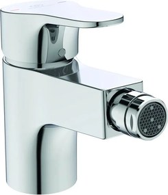 Baterie bideu Ideal Standard Cerabase crom cu ventil Pop-Up metalic